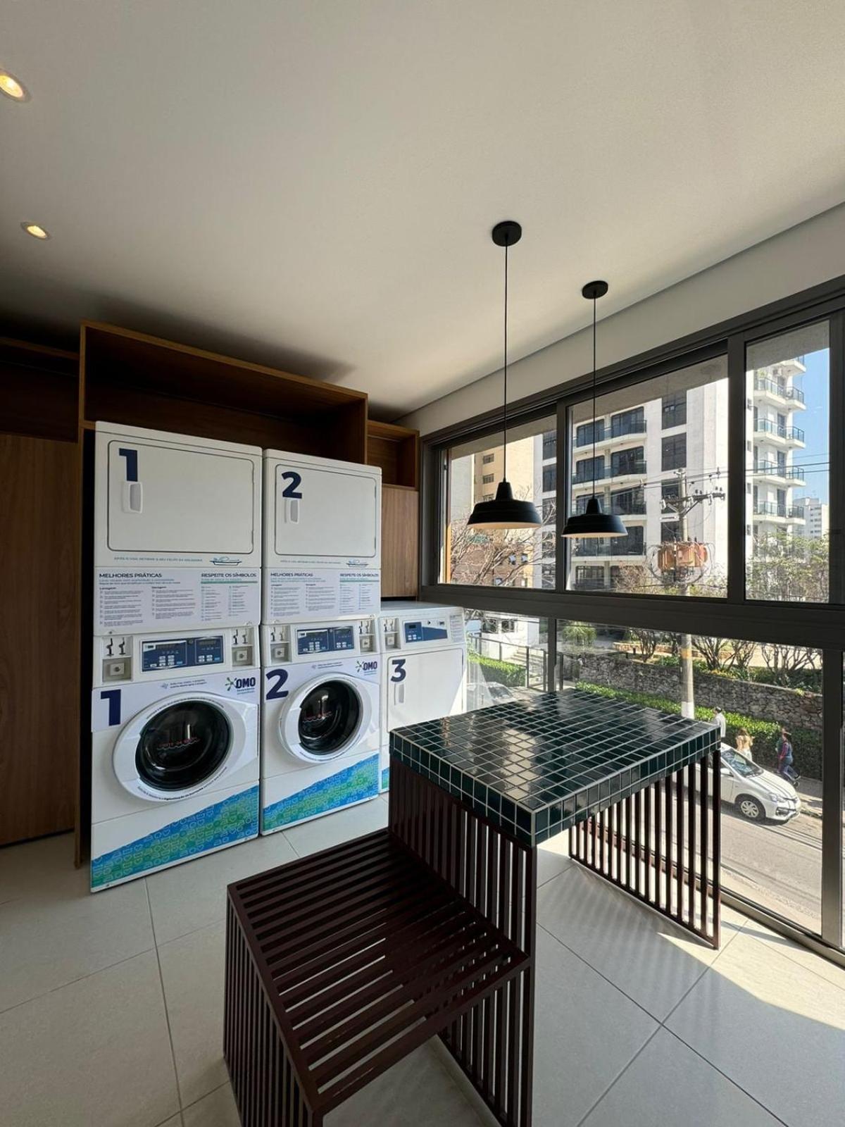 Apartment Fl212 - Flat, Lindo E Equipado Na Faria Lima Sao Paulo